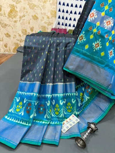 PRMHIDSS5Y10TSDC22- Ikat silk saree
