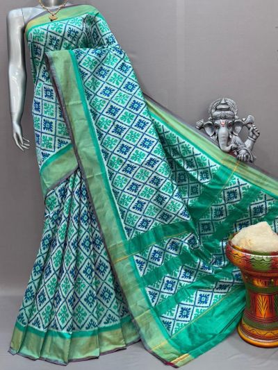 PSNTIDSS5Y10NDDC01- Ikat silk saree