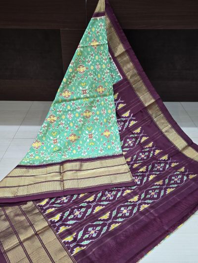 PANHIDSS5Y20BNCC02- Ikat silk saree