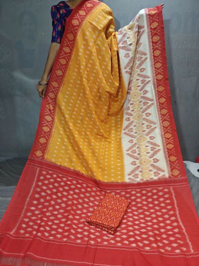 PGMRICTS5Y31INDC06- Ikat cotton saree