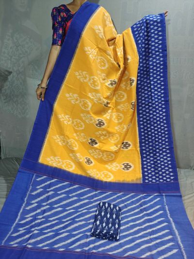 PGMRICTS5Y31INDC13- Ikat cotton saree
