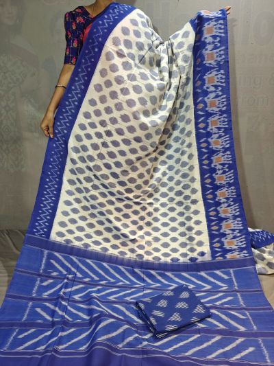 PGMRICTS5Y31INDC15- Ikat cotton saree