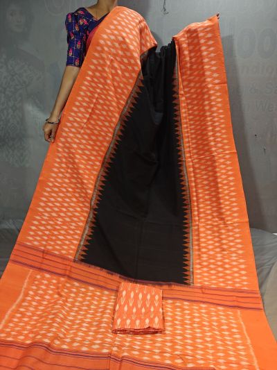 PGMRICTS5Y31INDC19- Ikat cotton saree