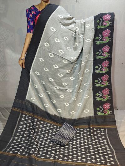 PGMRICTS5Y31INDC24- Ikat cotton saree