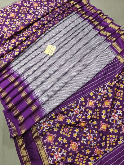 PGMRIDSS5Y20TSDD02- Ikat silk saree