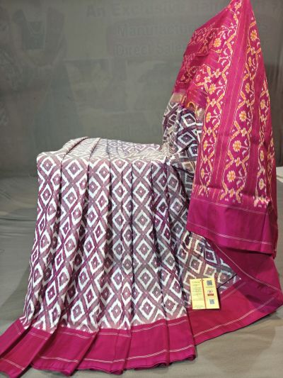 PGMRIDSS5Y20TSDD08- Ikat silk saree
