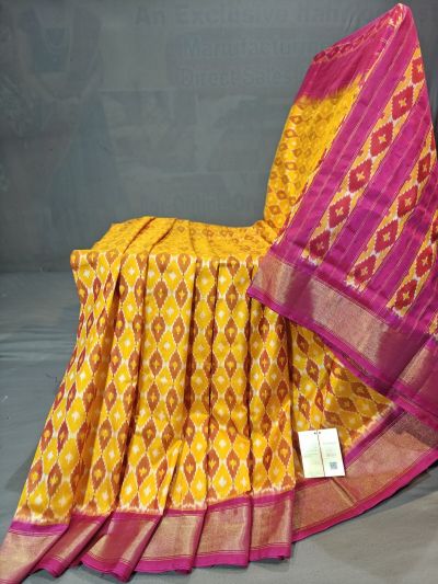 PGMRIDSS5Y20TSDD11- Ikat silk saree