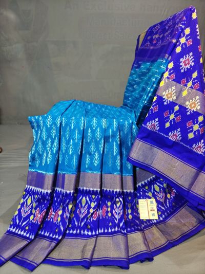 PGMRIDSS5Y20TSDD13- Ikat silk saree