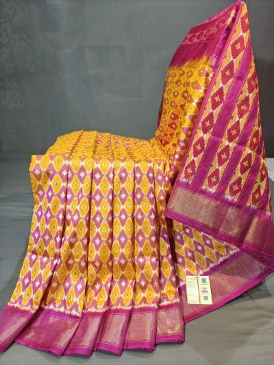 PGMRIDSS5Y20TSDD16- Ikat silk saree