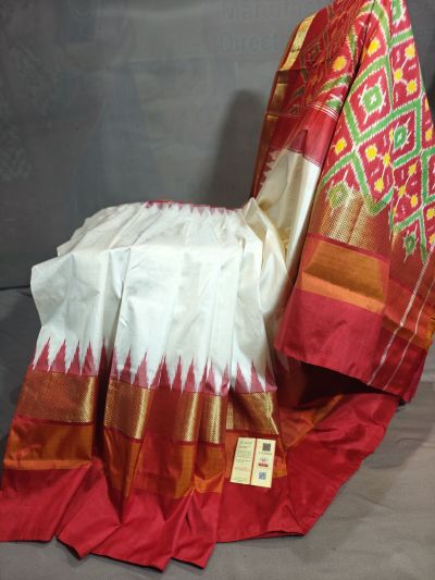PGMRIDSS5Y20TSDD19- Ikat silk saree