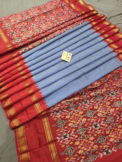 PGMRIDSS5Y20TSDD20- Ikat silk saree