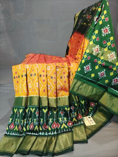 PGMRIDSS5Y20TSDD21- Ikat silk saree