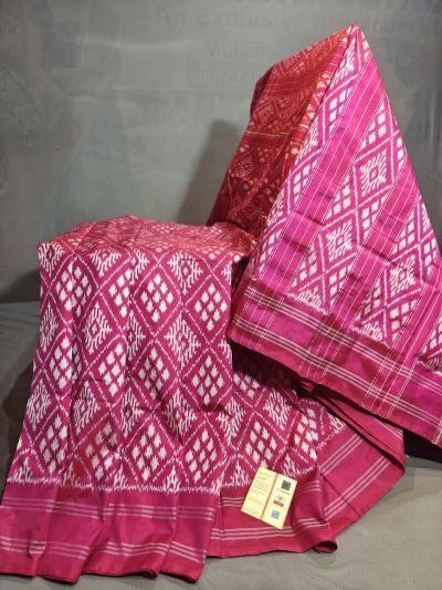 PGMRIDSS5Y20TSDD28- Ikat silk saree