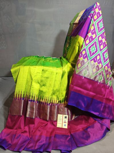 PGMRIDSS5Y20TSDD32- Ikat silk saree