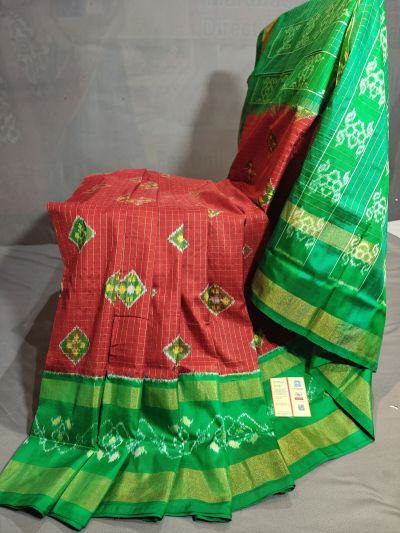 PGMRIDSS5Y20TSDD39- Ikat silk saree
