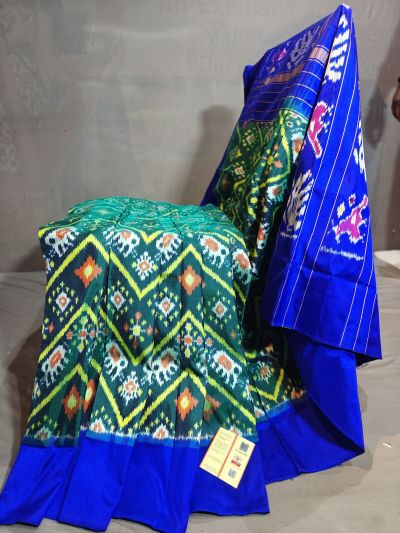 PGMRIDSS5Y20TSDD40- Ikat silk saree