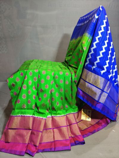 PGMRIDSS5Y20TSDD42- Ikat silk saree