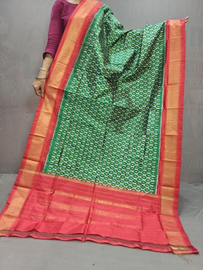 PGMRISDP5N05ECDC16- Ikat Silk dupatta