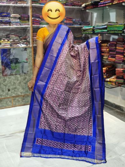 PGMRISDP5N05ECDC22- Ikat Silk dupatta