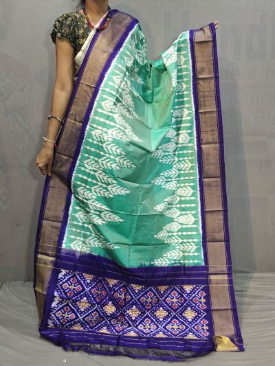 PGMRISDP5N05ECDC25- Ikat Silk dupatta