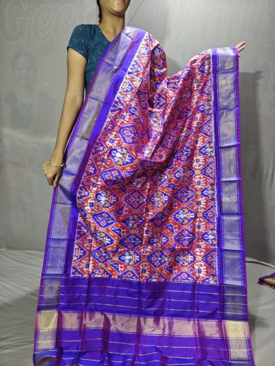 PGMRISDP5Y19ECDC02- Ikat Silk dupatta