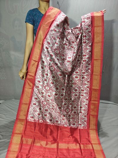 PGMRISDP5Y19ECDC05- Ikat Silk dupatta