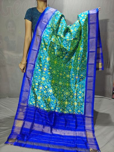 PGMRISDP5Y19ECDC12- Ikat Silk dupatta