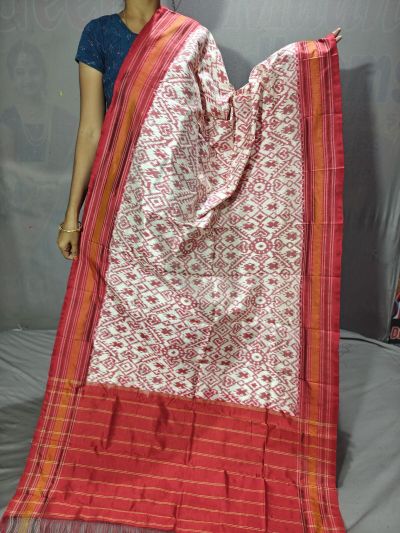 PGMRISDP5Y19ECDC17- Ikat Silk dupatta