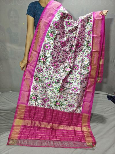PGMRISDP5Y19ECDC27- Ikat Silk dupatta