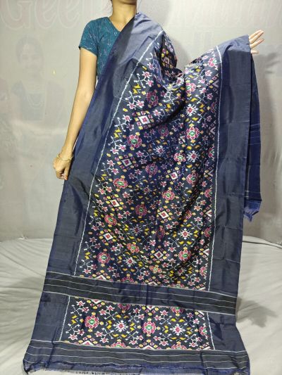 PGMRISDP5Y19ECDC42- Ikat Silk dupatta