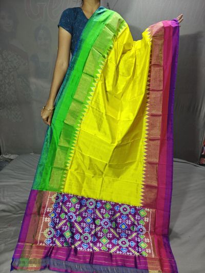 PGMRISDP5Y19ECDC43- Ikat Silk dupatta