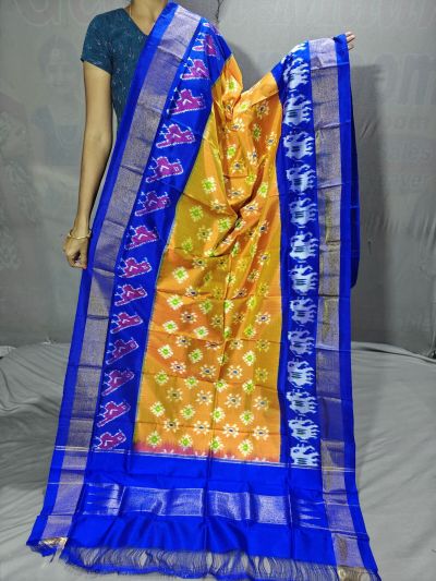 PGMRISDP5Y19ECDC49- Ikat Silk dupatta