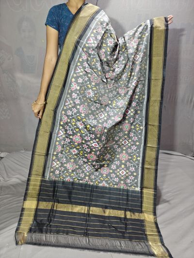 PGMRISDP5Y19ECDC56- Ikat Silk dupatta