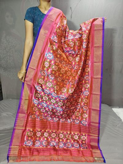 PGMRISDP5Y19ECDC59- Ikat Silk dupatta