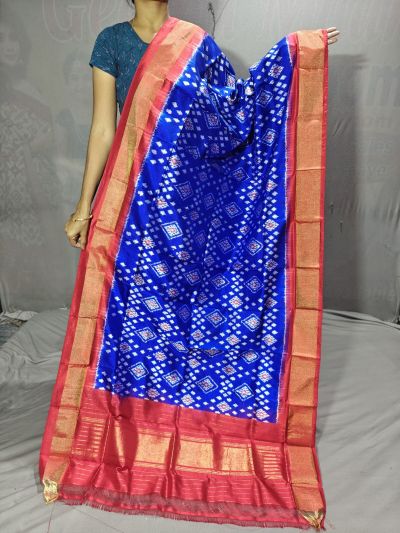 PGMRISDP5Y19ECDC69- Ikat Silk dupatta