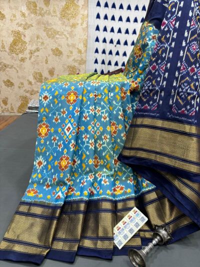 PRMHIDSS5Y20NCCD02- Ikat silk saree