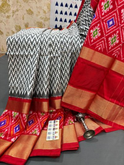 PRMHIDSS5Y20NCCD04- Ikat silk saree