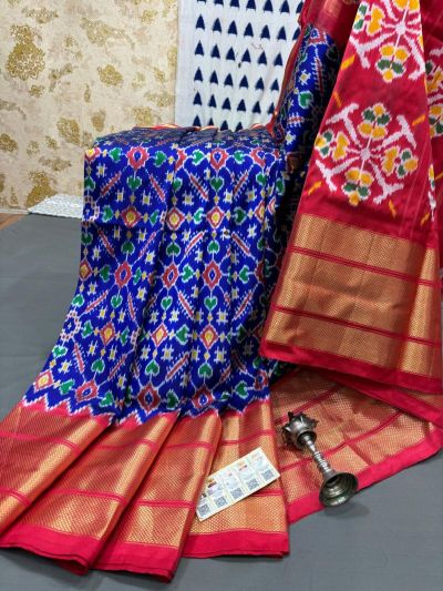 PRMHIDSS5Y20NCCD06- Ikat silk saree