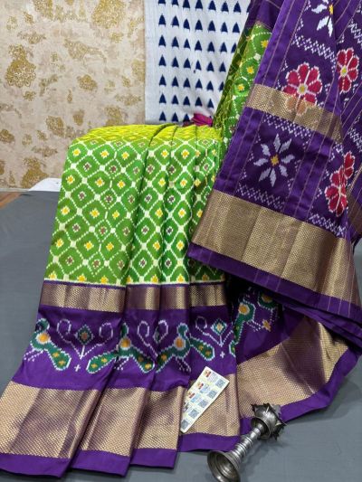 PRMHIDSS5Y20NCCD18- Ikat silk saree