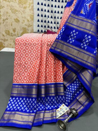 PRMHIDSS5Y20NCCD20- Ikat silk saree