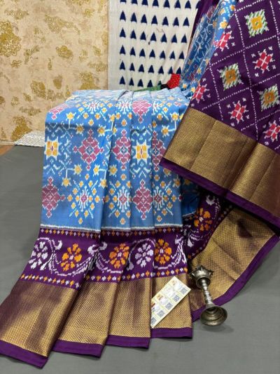 PRMHIDSS5Y20NCCD23- Ikat silk saree