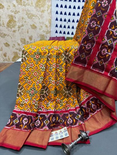 PRMHIDSS5Y20NCCD27- Ikat silk saree
