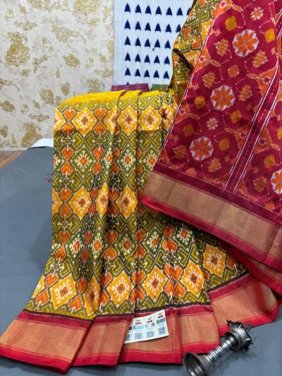 PRMHIDSS5Y20NCCD28- Ikat silk saree