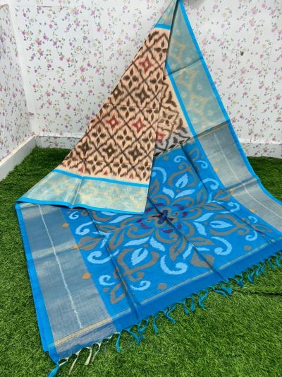 PSDHISCS5N04EECD03- Ikat Sico saree