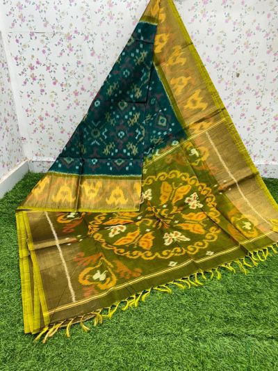 PSDHISCS5N04EECD08- Ikat Sico saree