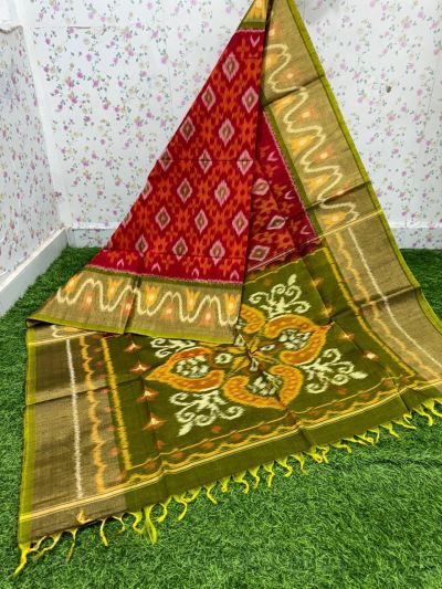 PSDHISCS5N04EECD09- Ikat Sico saree