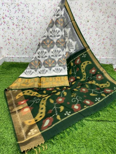 PSDHISCS5N04EECD14- Ikat Sico saree