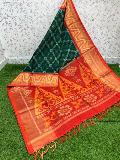 PSDHISCS5N04EECD15- Ikat Sico saree