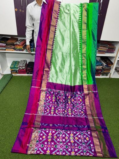 PSRGIDSS5Y21TZDC17- Ikat silk saree