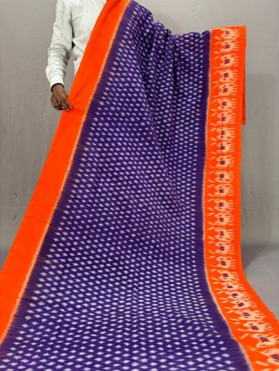 PSSIICTS5N03INSC01- Ikat cotton saree